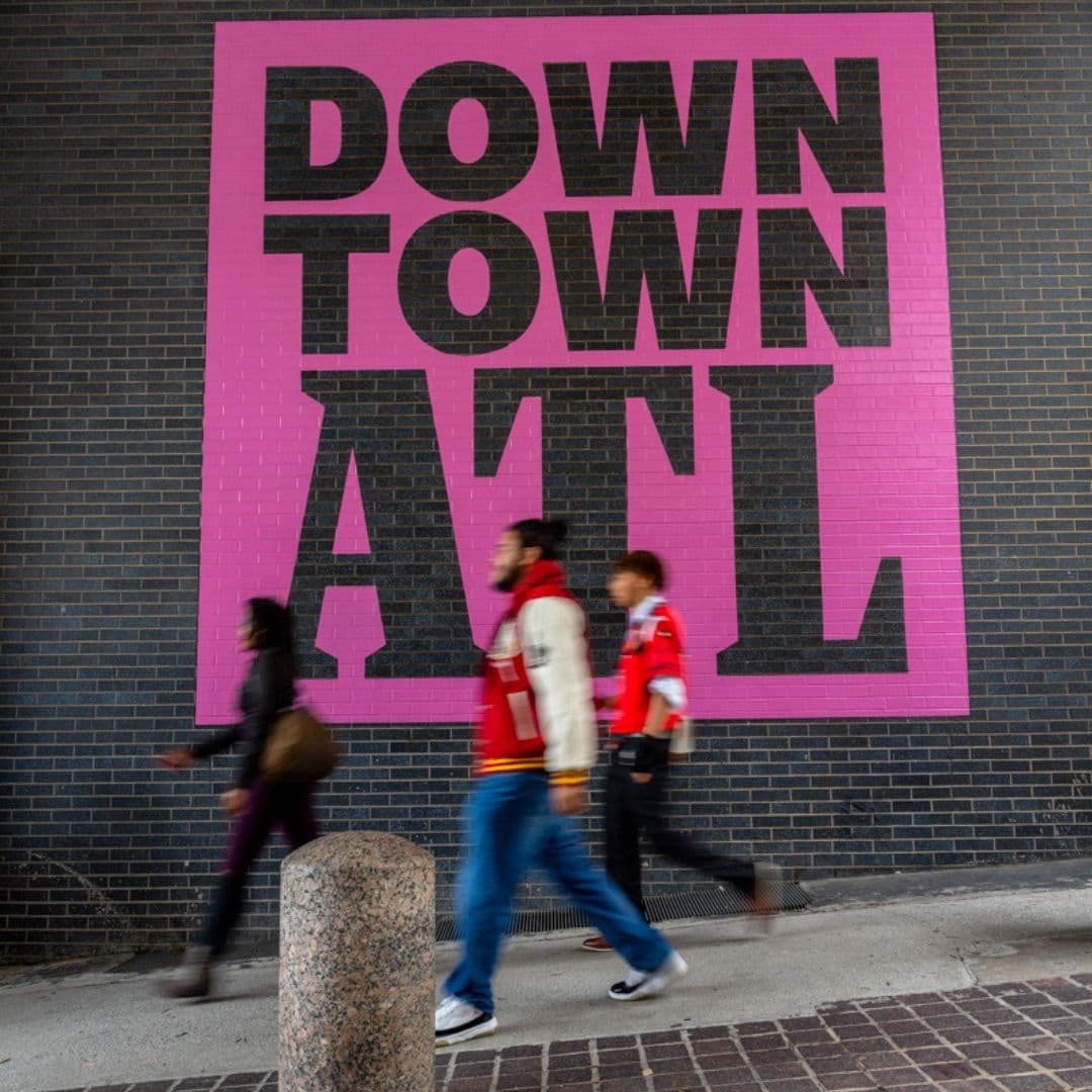 Downtown Atlanta mural